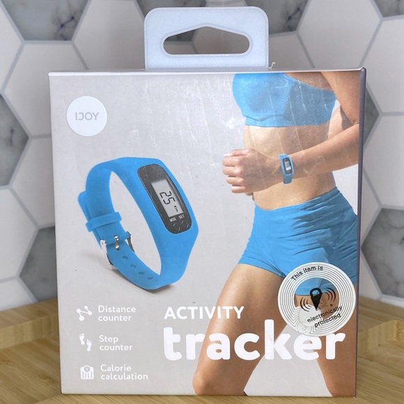 iJoy Accessories 33ijoy Activity Fitness Tracker Light Blue Poshmark